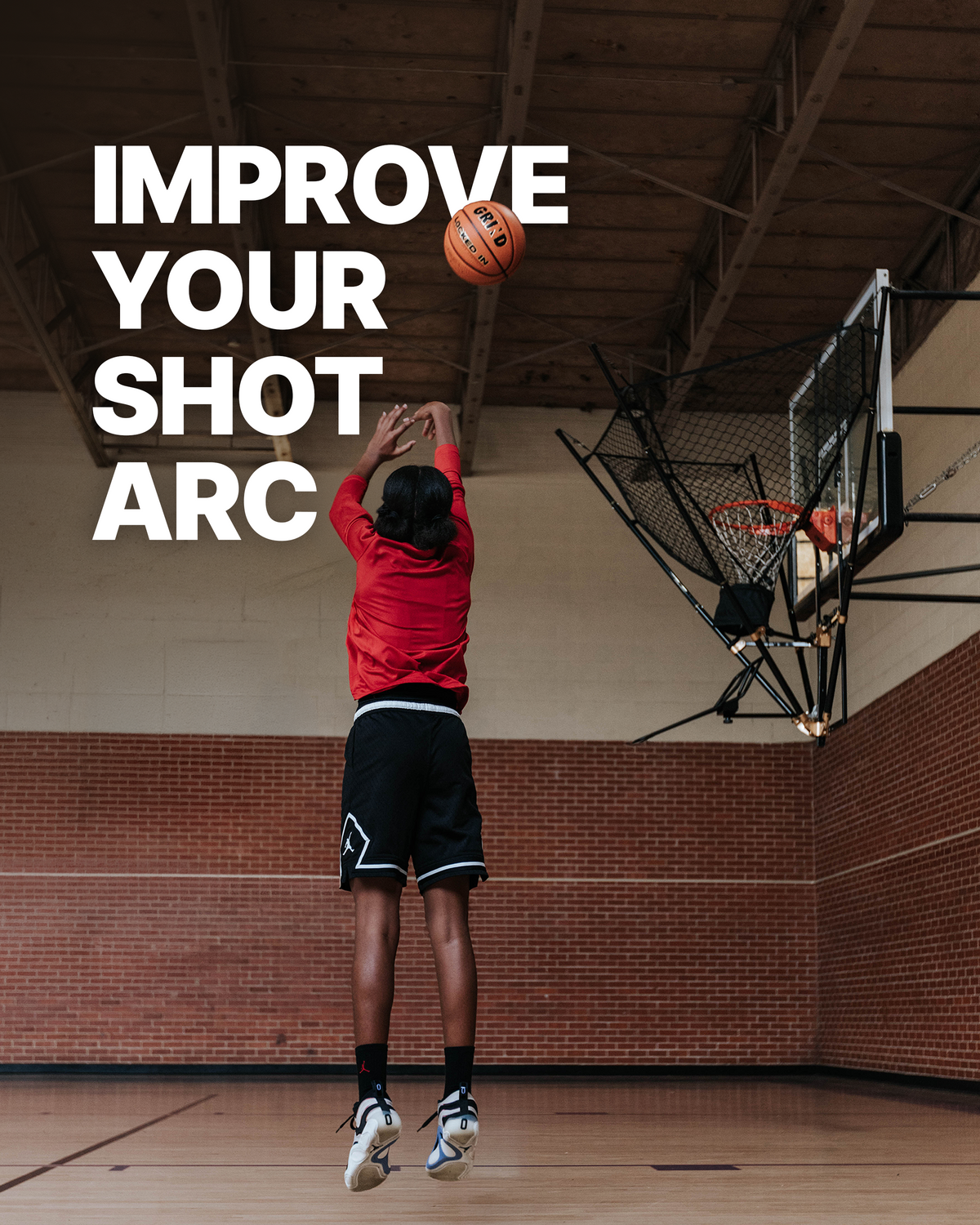 GRIND Gx Shot Trainer | Portable Basketball Rebounder