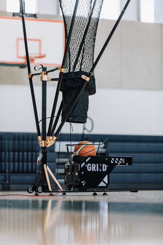 World's First Portable Shooting and Rebounding Machine GRINDBasketball