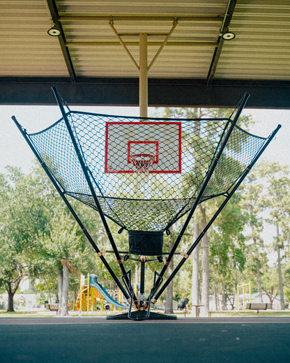 GRIND Gx on an outdoor park hoop — at-home training starts here